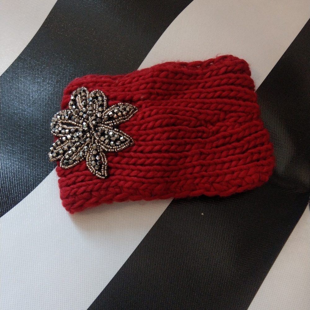 Knotted head wrap ear warmers